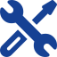 support Icone outils
