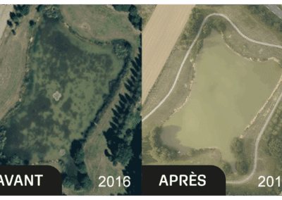 Plan d’eau de pêche (Mayenne)